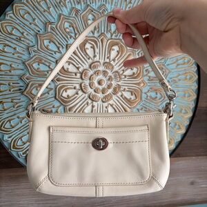 Coach mini zipper wristlet